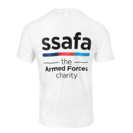 SSAFA Logo T-Shirt White