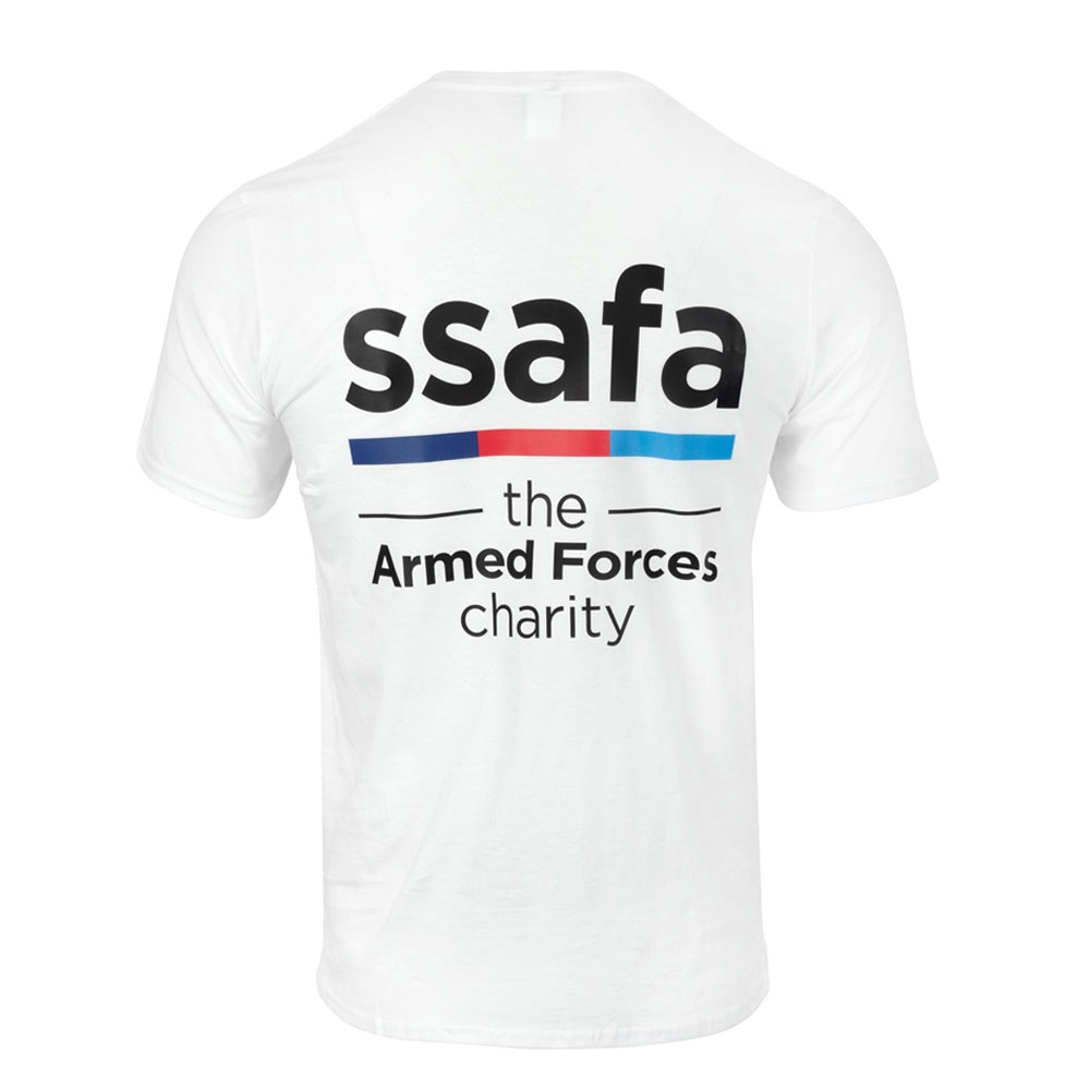 SSAFA Logo T-Shirt White