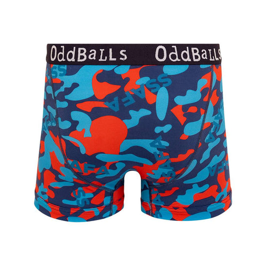 SSAFA Oddballs Camo Boxer Shorts