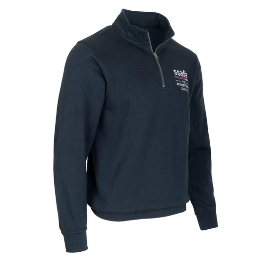 SSAFA 1/4 Zip Sweatshirt (Navy)