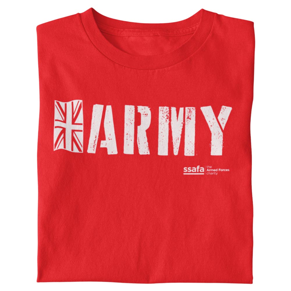 SSAFA Army T-shirt (Red)