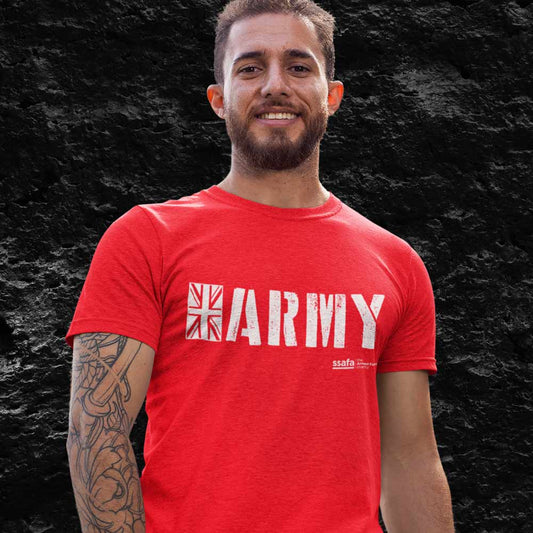 SSAFA Army T-shirt (Red)