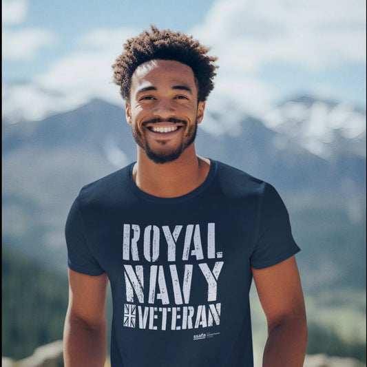 SSAFA Royal Navy Veteran T-shirt (Navy)