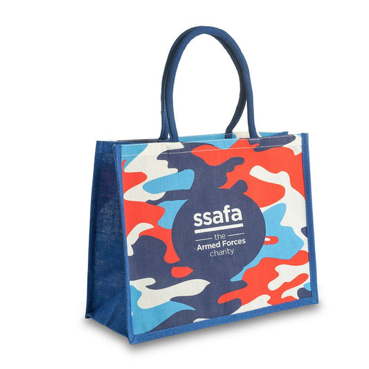 SSAFA Camo Large Juco Shopper Bag