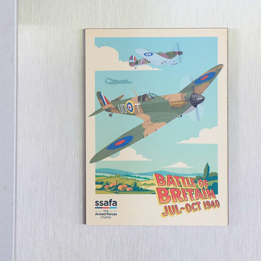 SSAFA Battle of Britain Wooden Fridge Magnet