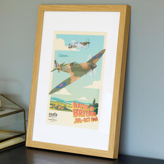 SSAFA Battle of Britain Print A4