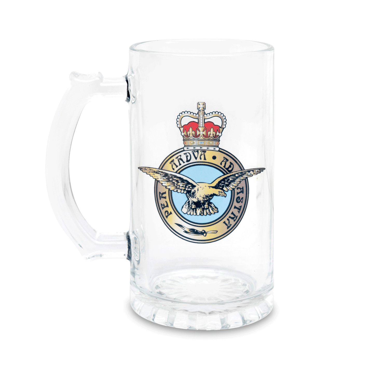 RAF Tankard (Queen's Crown) Traditional Military Tankard | Beer Mug | Stein