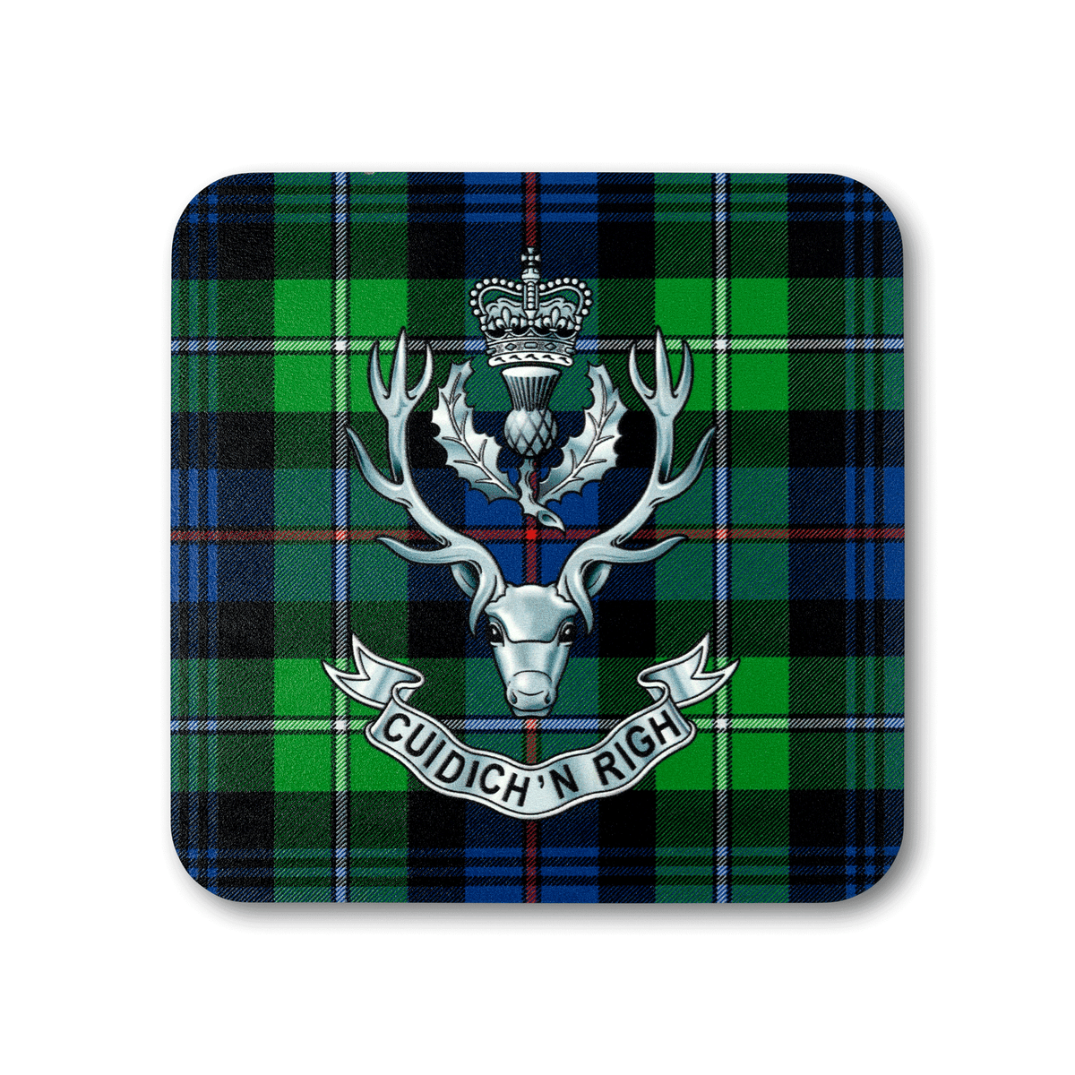 Queen's Own Highlanders (Seaforth and Camerons) Coaster