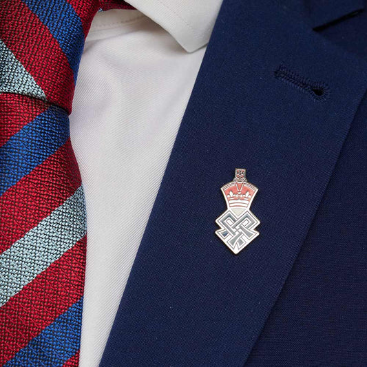 SSAFA Queen Alexandra Crest Lapel Pin