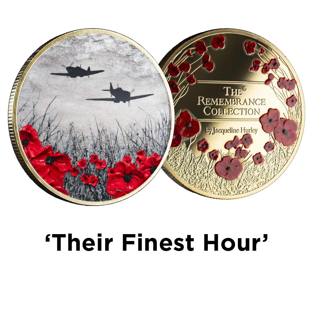 The Remembrance Collection by Jacqueline Hurley 24 Carat Gold Plated Commemorative Set