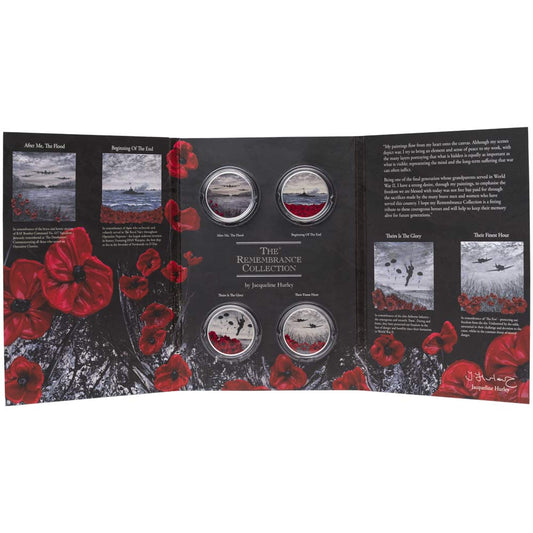 The Remembrance Collection by Jacqueline Hurley Silver Plated Commemorative Set