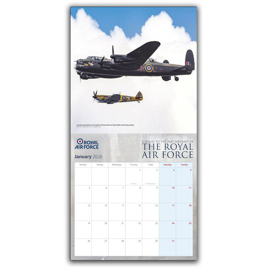 Royal Air Force, Salute to the Past Calendar 2026
