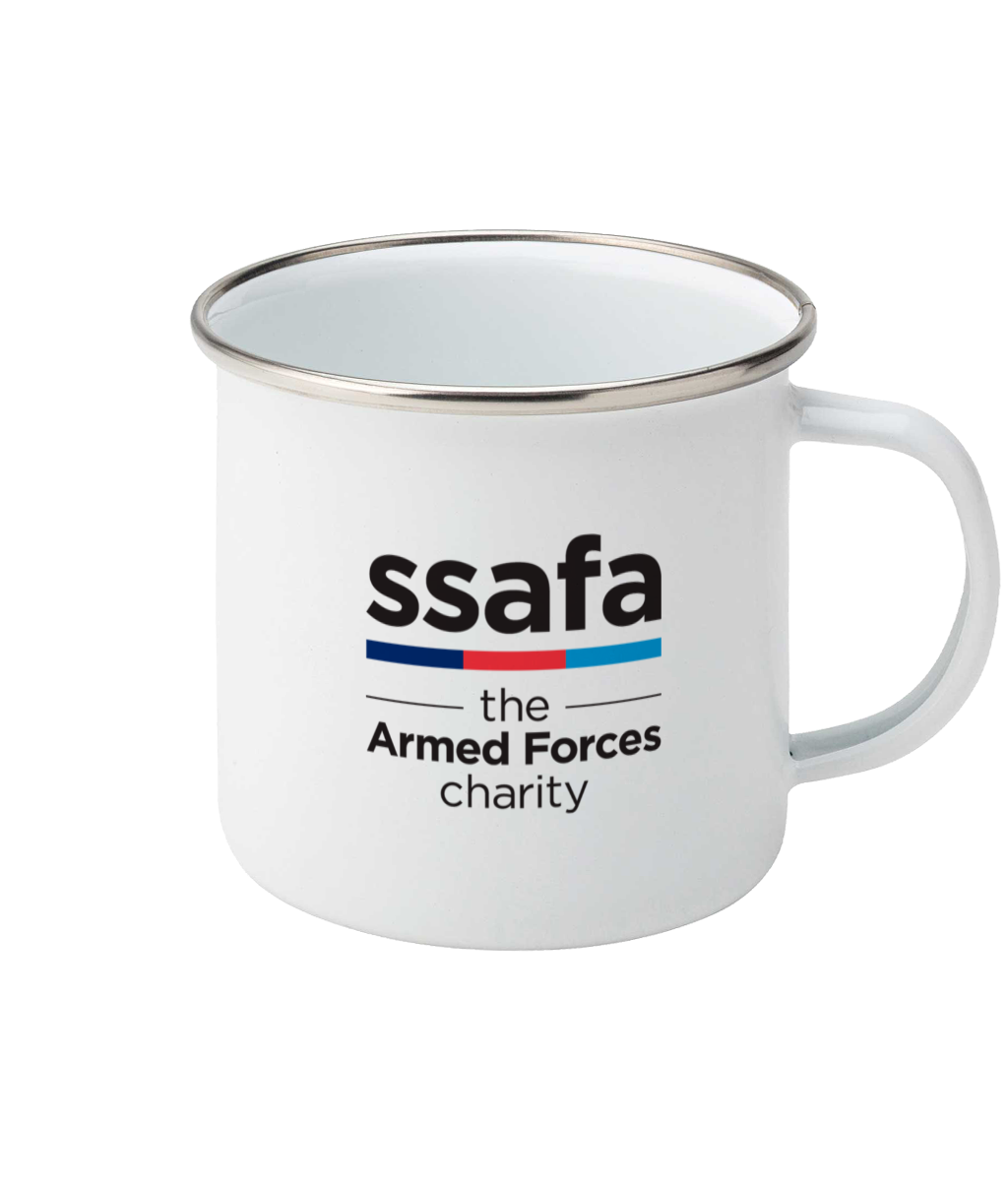 SSAFA Armed Forces Day Enamel Mug