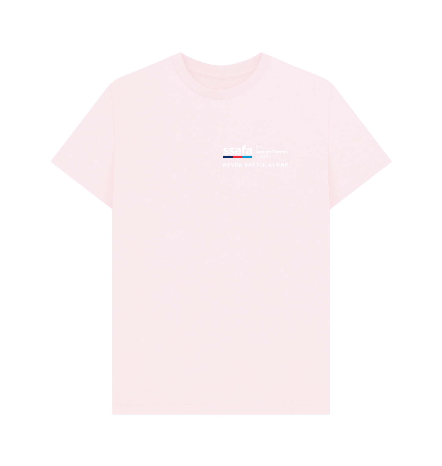 Pink Printed T-shirt Front