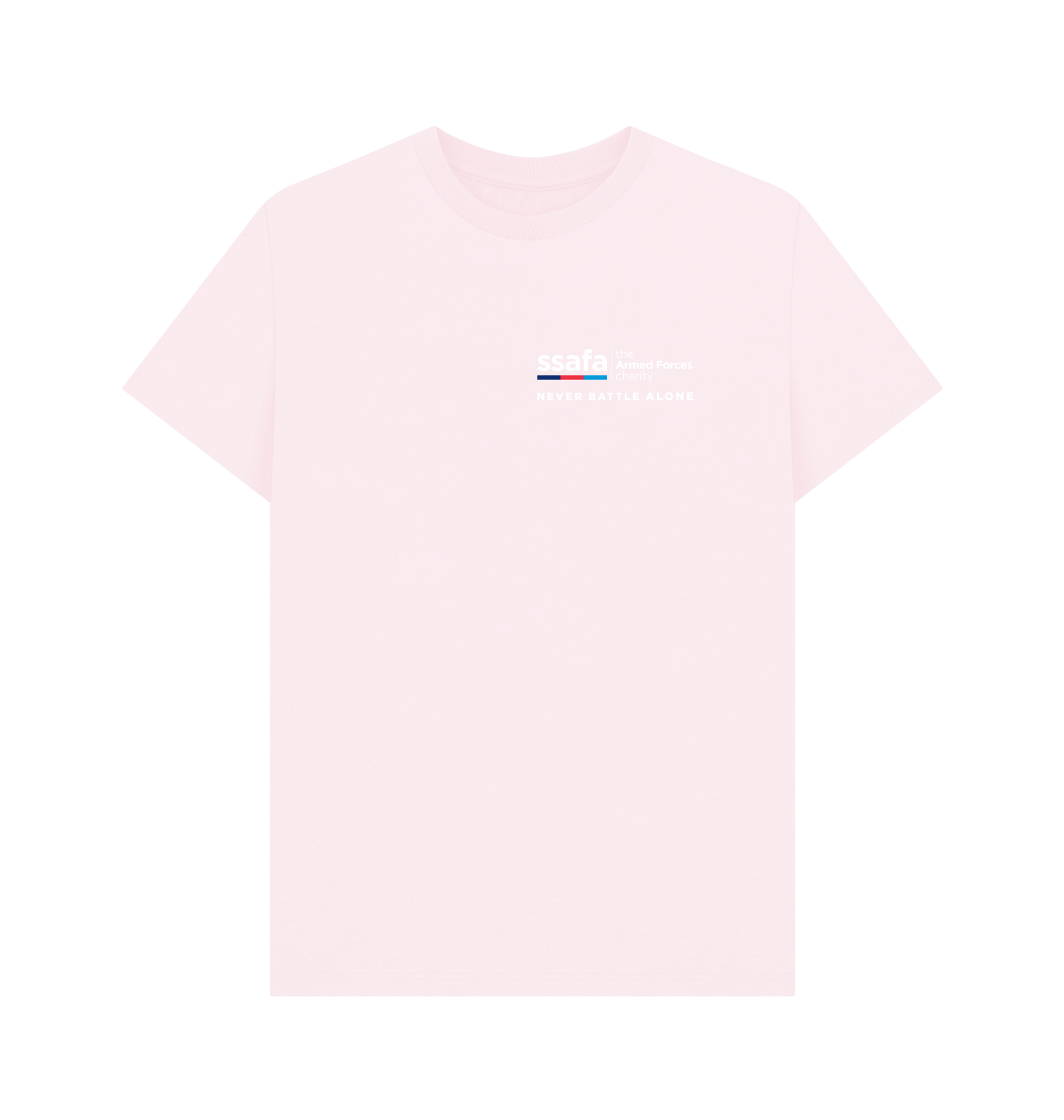 Pink Printed T-shirt Front