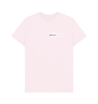 Pink Printed T-shirt Front