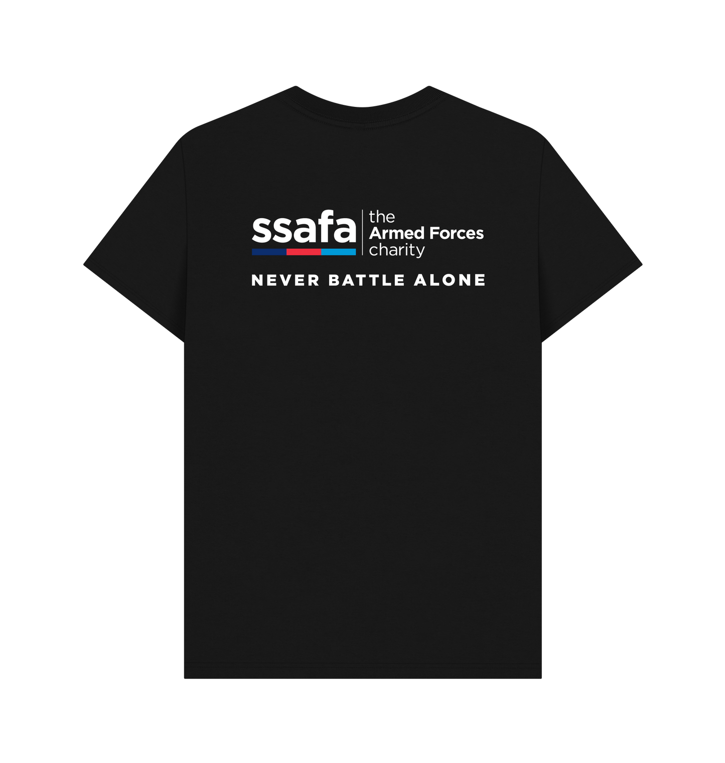 Black Printed T-shirt Back