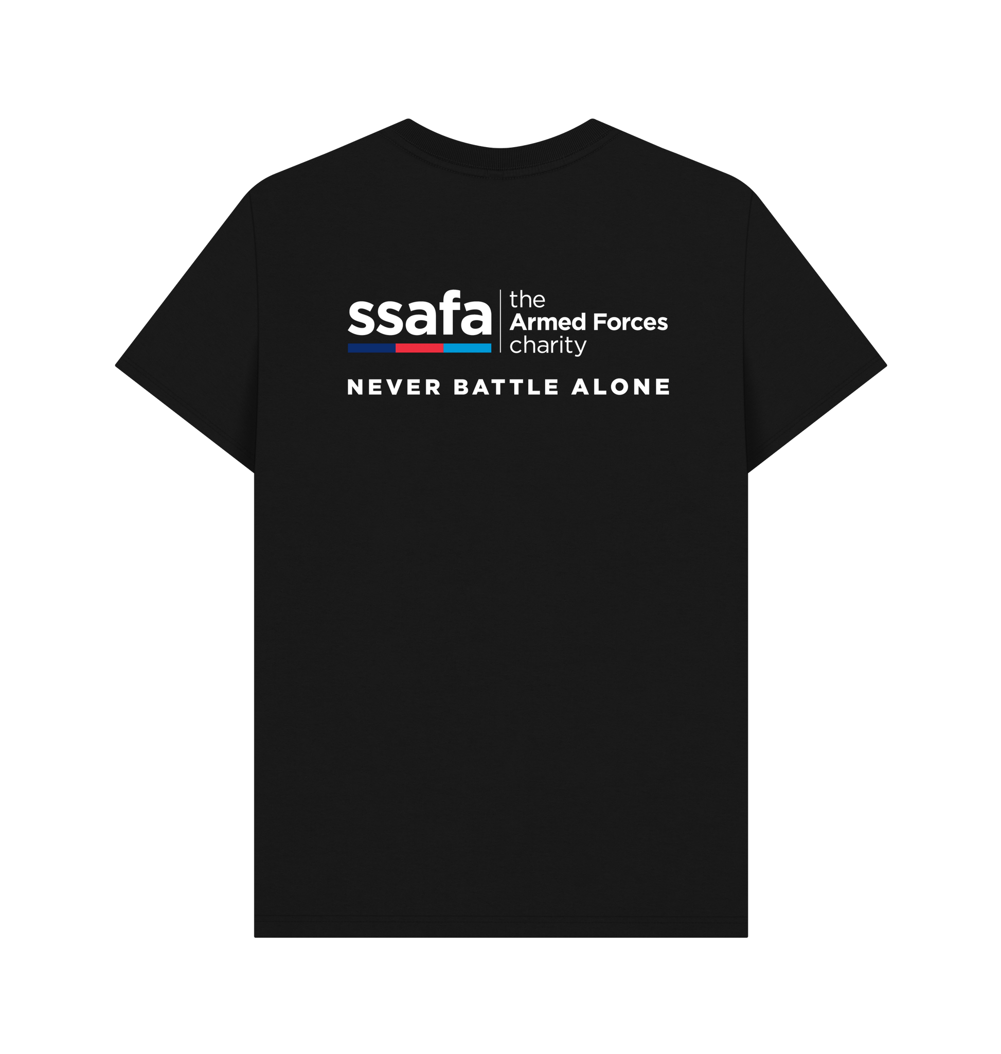 Black Printed T-shirt Back