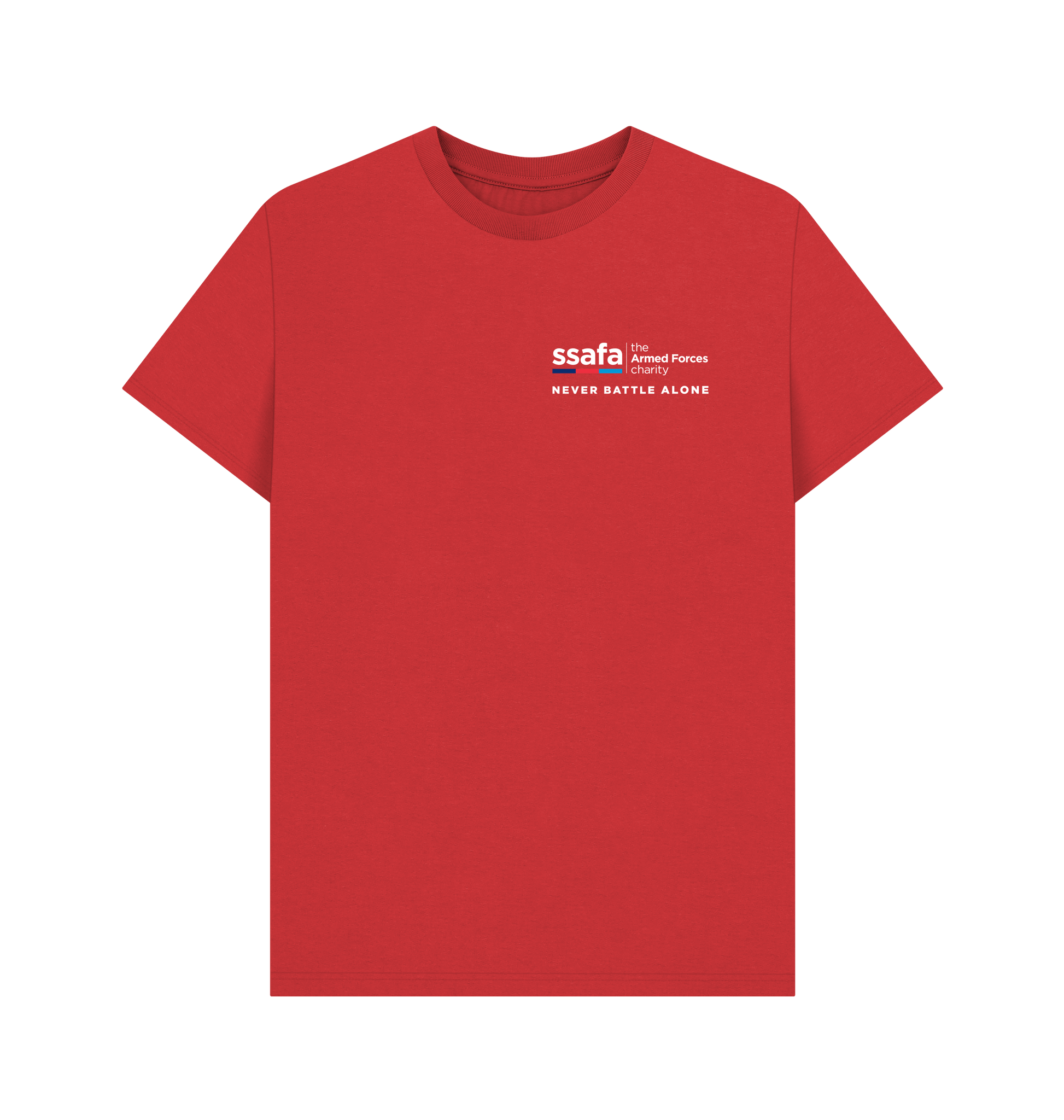 Red Printed T-shirt Front