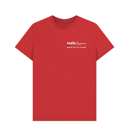 Red Printed T-shirt Front