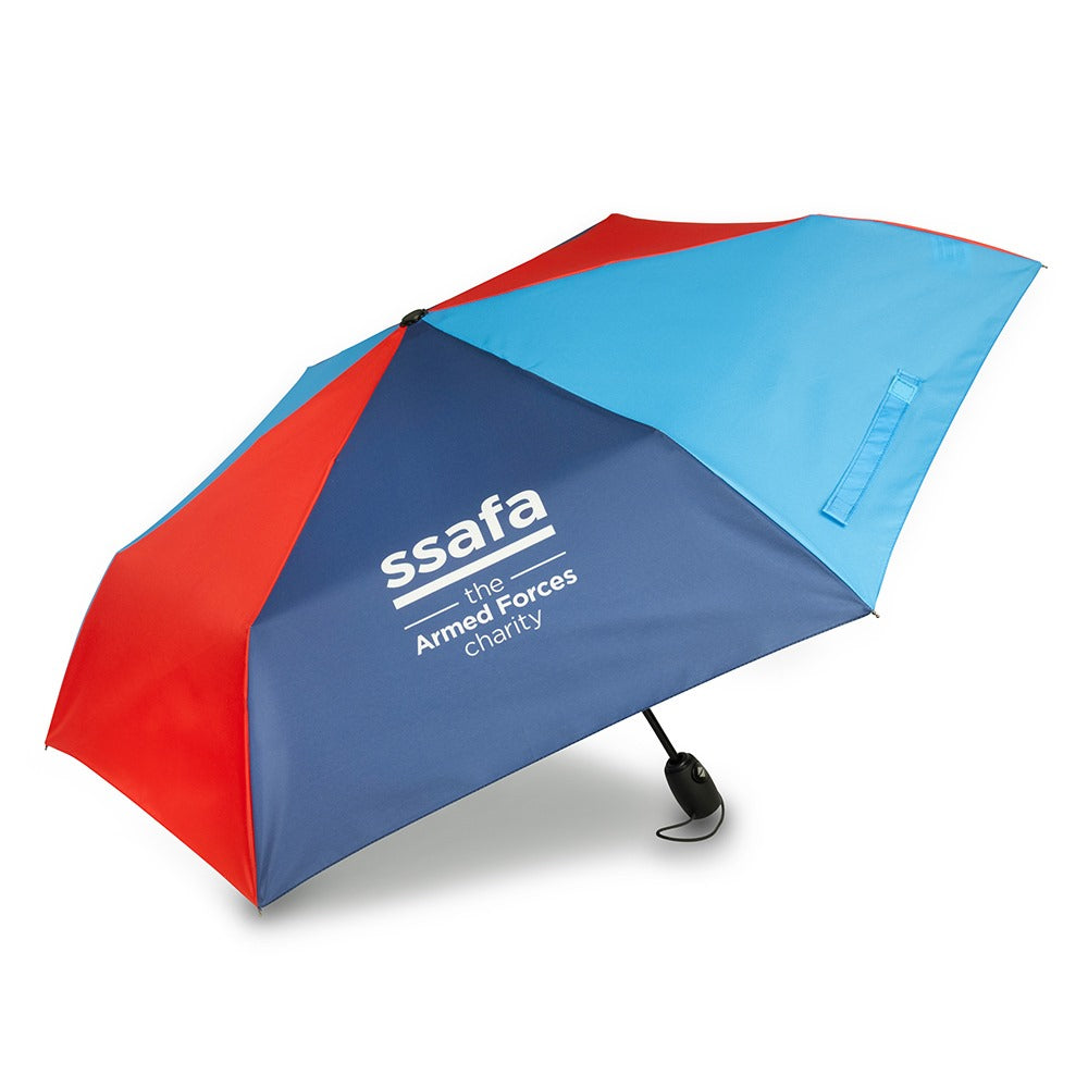 Ssafa Qr Code SSAFA Eco-Friendly Auto Open & Close Umbrella | Recycled Materials ...