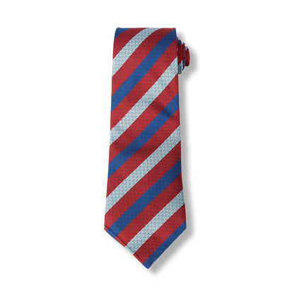 SSAFA Luxury Formalwear Striped Silk Tie