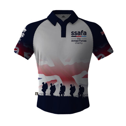 SSAFA Tech Polo Lest We Forget