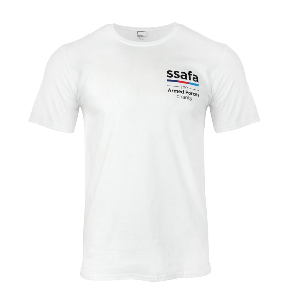 SSAFA Logo T-Shirt White