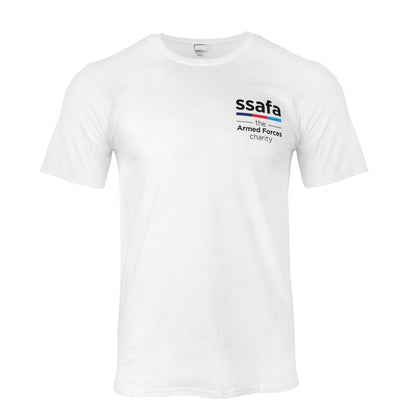 SSAFA Logo T-Shirt White