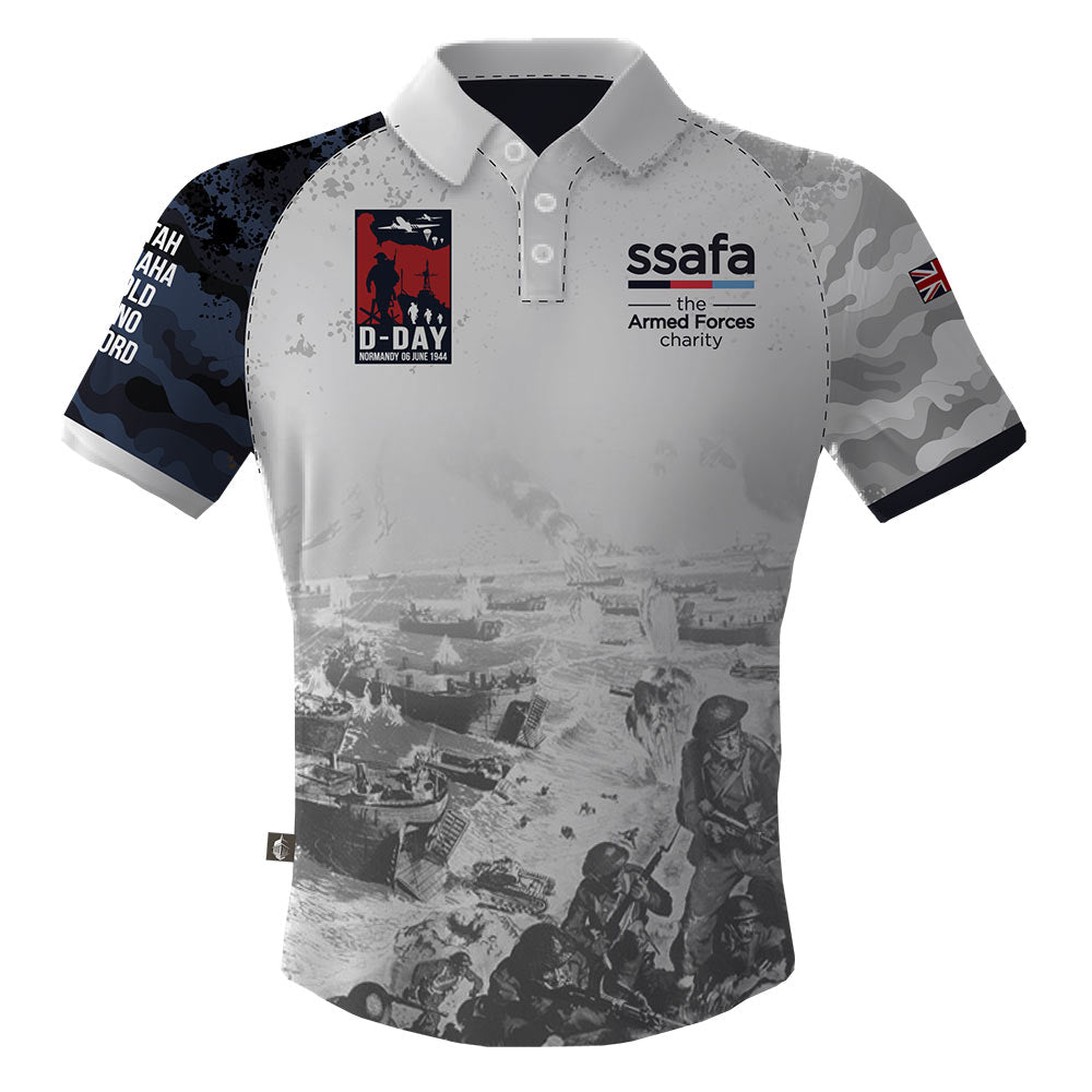 SSAFA Tech Polo D-Day