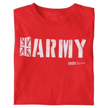 SSAFA Army T-shirt (Red)