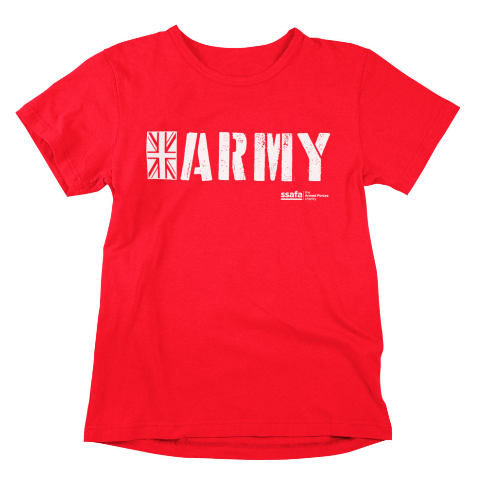 SSAFA Army T-shirt (Red)