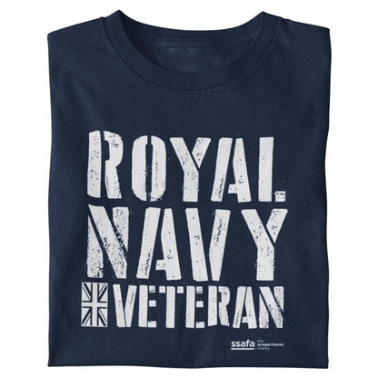 SSAFA Royal Navy Veteran T-shirt (Navy)