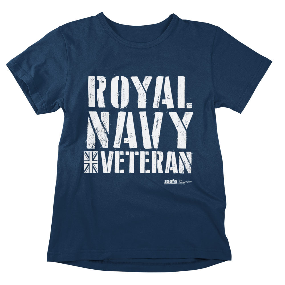 SSAFA Royal Navy Veteran T-shirt (Navy)