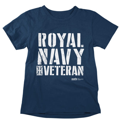 SSAFA Royal Navy Veteran T-shirt (Navy)