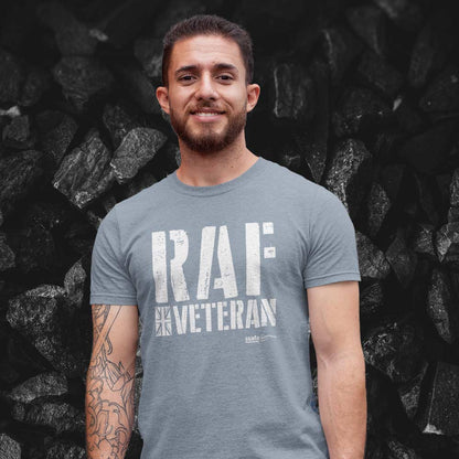 SSAFA RAF Veteran T-shirt (Stone Blue)