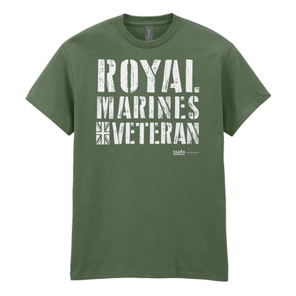 SSAFA Royal Marines Veteran T-shirt