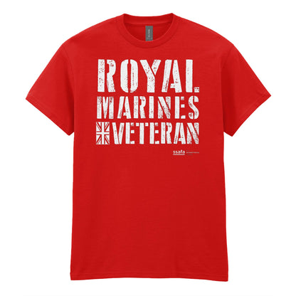 SSAFA Royal Marines Veteran T-shirt