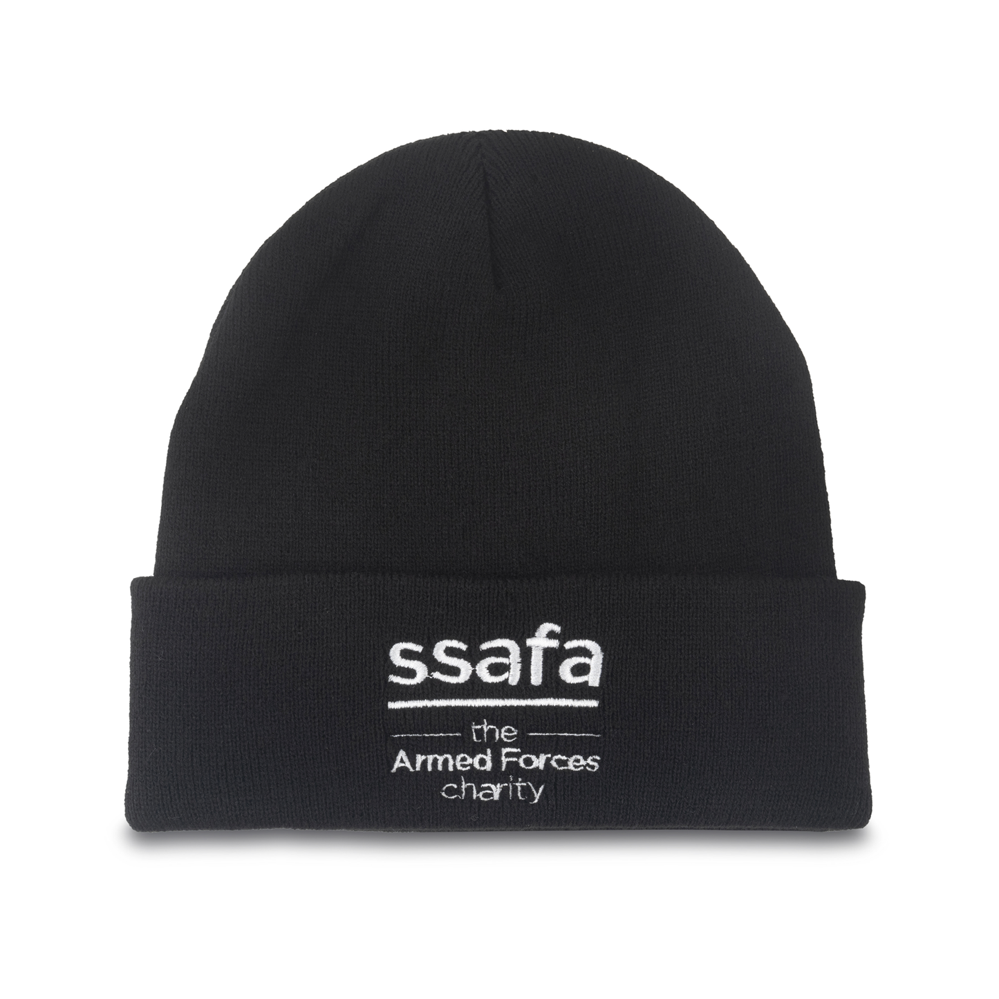SSAFA Logo Beanie Black