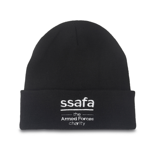 SSAFA Logo Beanie Black