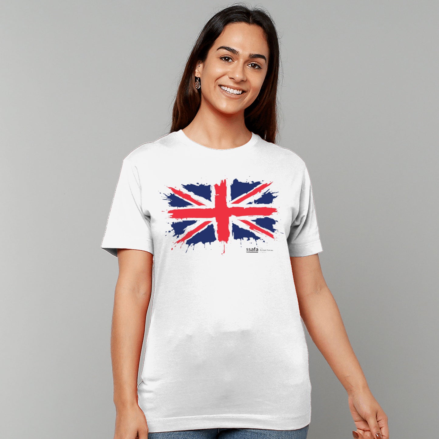 SSAFA Union Flag Patch T-shirt