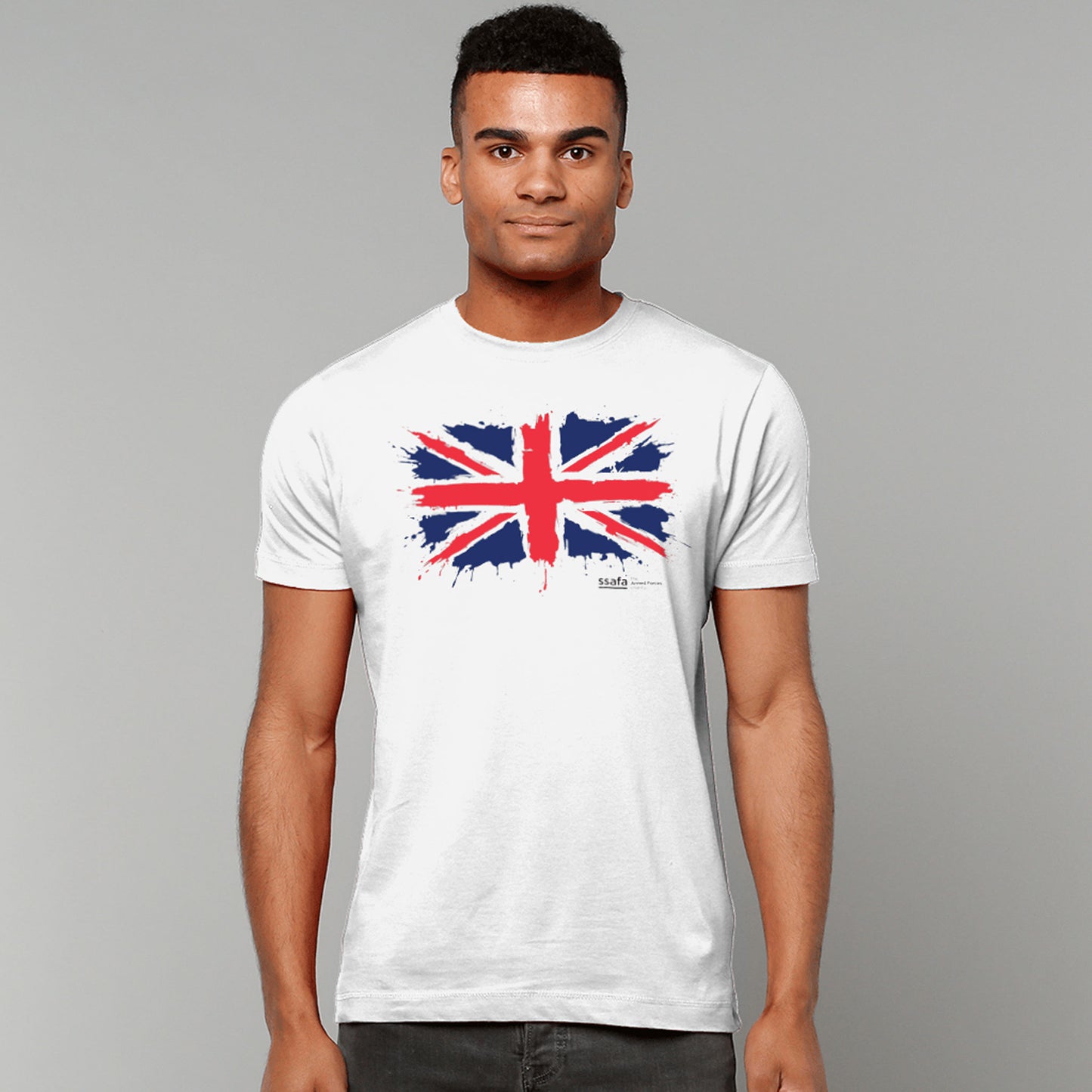 SSAFA Union Flag Patch T-shirt