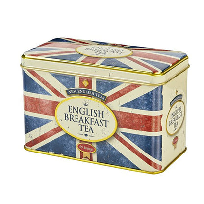 Union Jack Classic Tea Tin With 40 English Breakfast Teabags