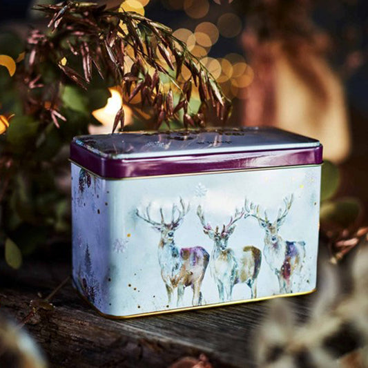 Three Kings Tea Tin by Nicola Rowles With 40 English Breakfast Teabags