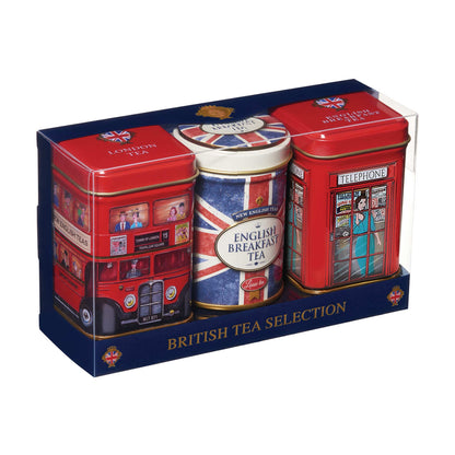 Best of British Mini Tea Tins Set of 3