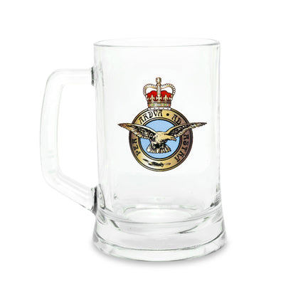 RAF Tankard | Queen's Crown | Traditional Military Beer Mug