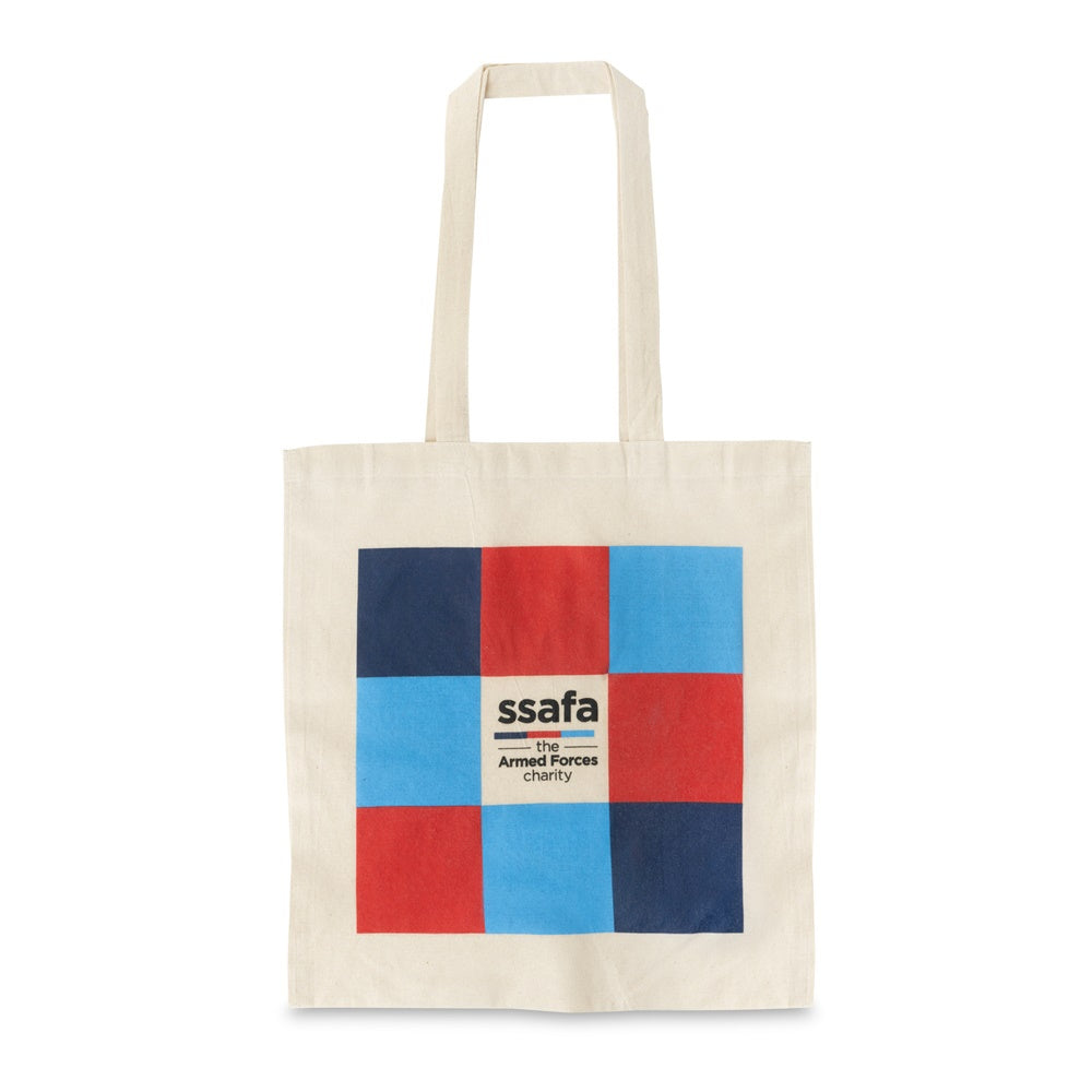 SSAFA Logo Cotton Tote Bag Eco Friendly