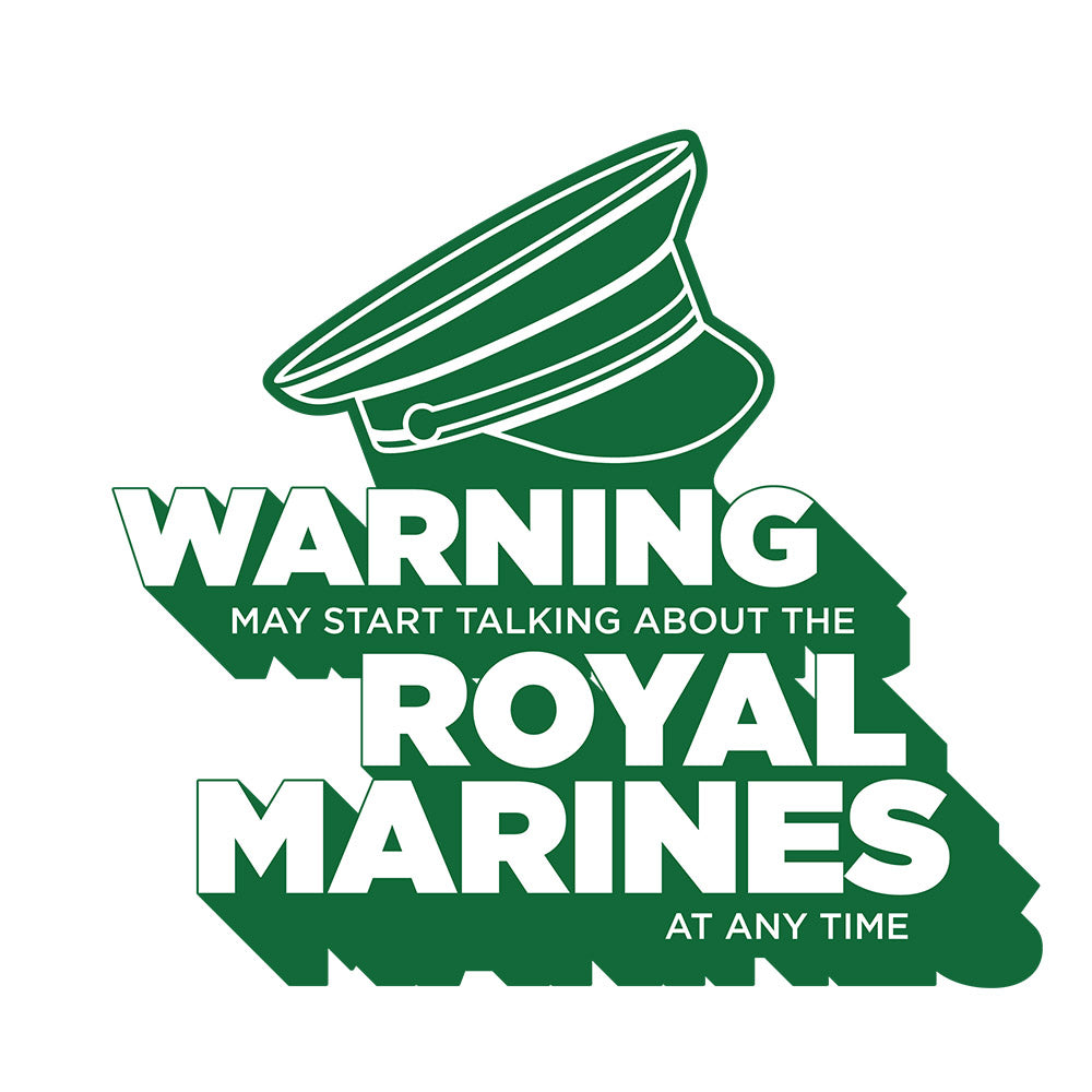 Warning May Start Talking About The Royal Marines At Any Time Mug