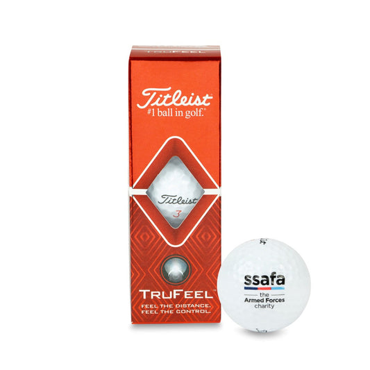 Titleist TruFeel SSAFA Golf Balls 3 Pack