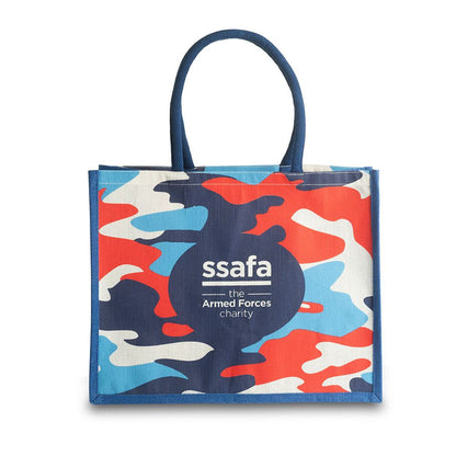 SSAFA Camo Large Juco Shopper Bag